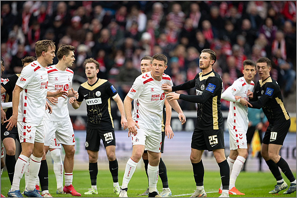 2. Fussball Bundesliga, 1.FC Köln - SV 07 Elversberg, 25.01.2025